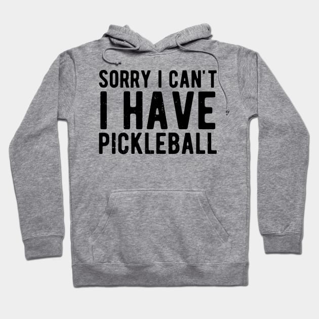 sorry i cant i have pickleball Hoodie by Gaming champion